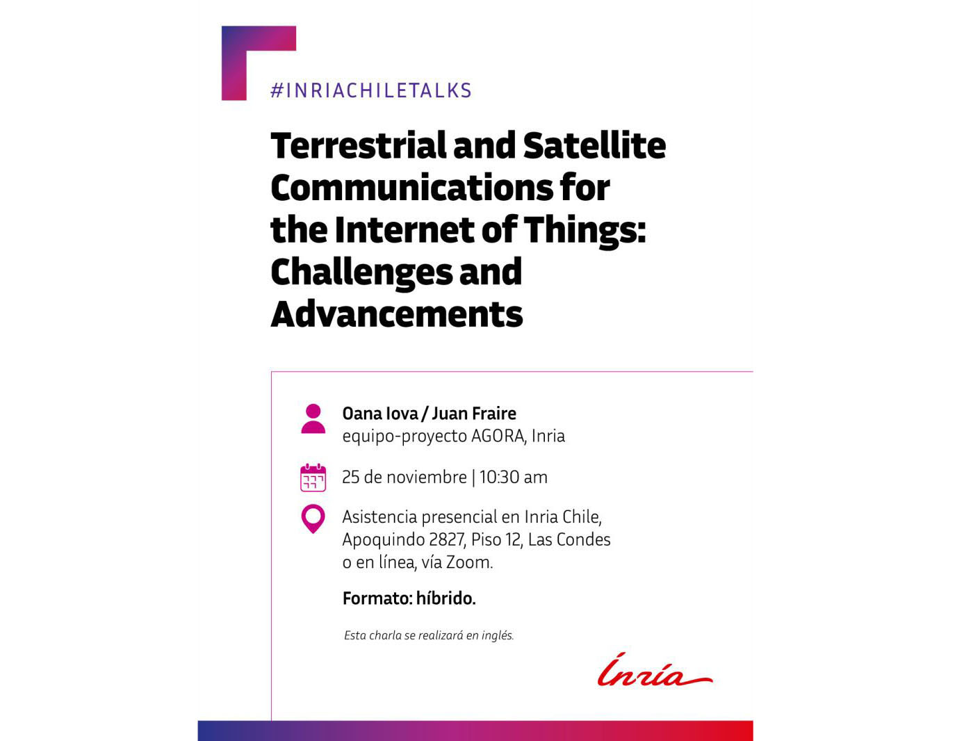 Inria Chile Talk Oana & Juan