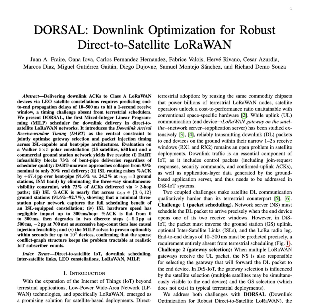 First page of the DORSAL paper